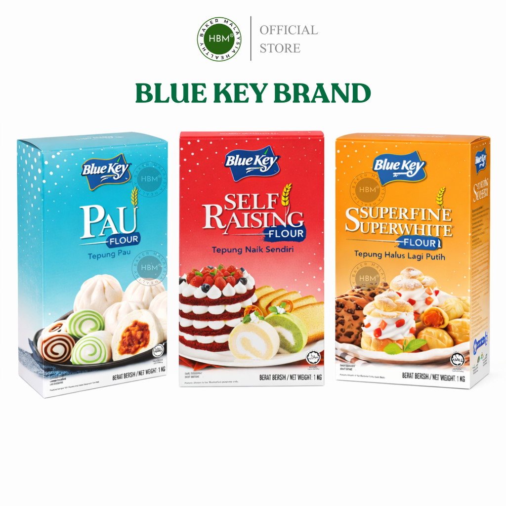 Blue Key Self Raising Flour / Blue Key Superfine / Blue Key Pau Flour ...