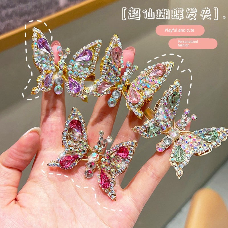 aksesori wanita butterfly hair clip 2023 jepit rambut rama-rama baru ...