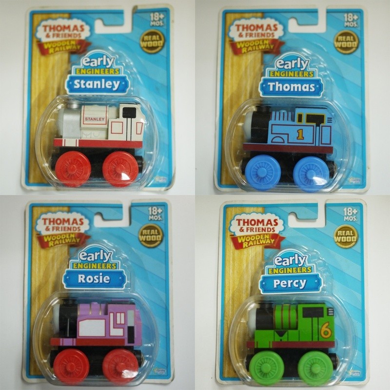 Early Engineers Thomas & Friends Wooden Fat Train - Rosie , Percy ...