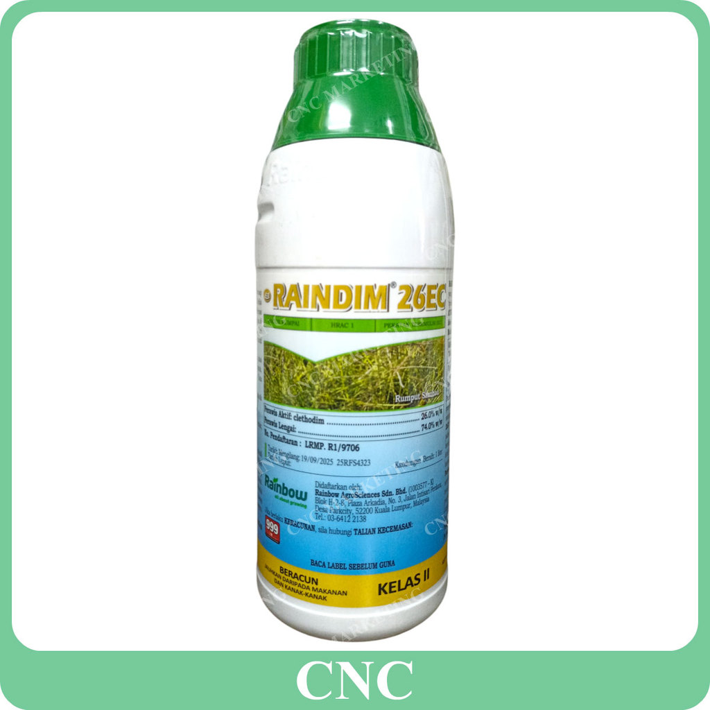 Rainbow Raindim 26EC 1L Racun Rumpai Clethodim 26% Herbicide ...