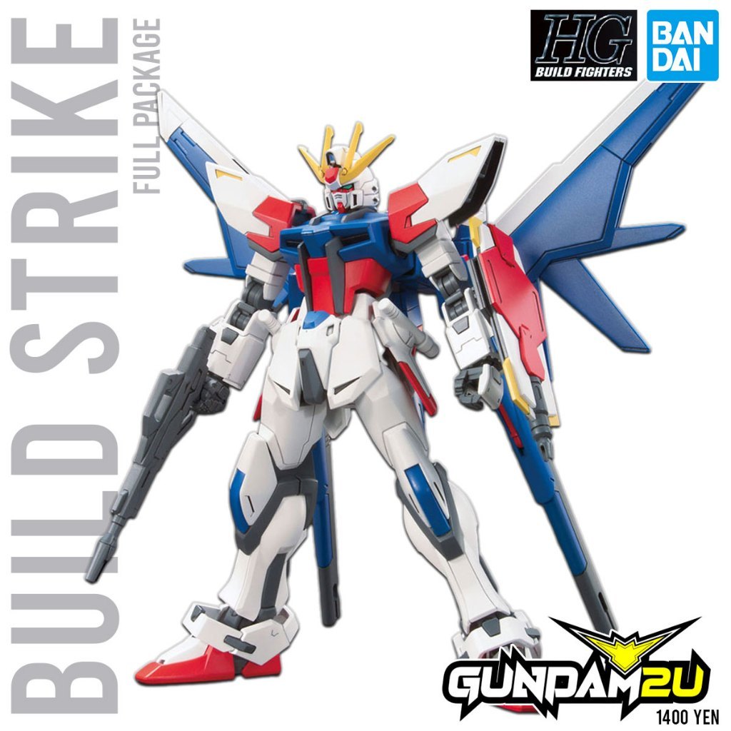 BANDAI HG 1/144 Build Strike Gundam Full Package - Model Kit High Grade ...