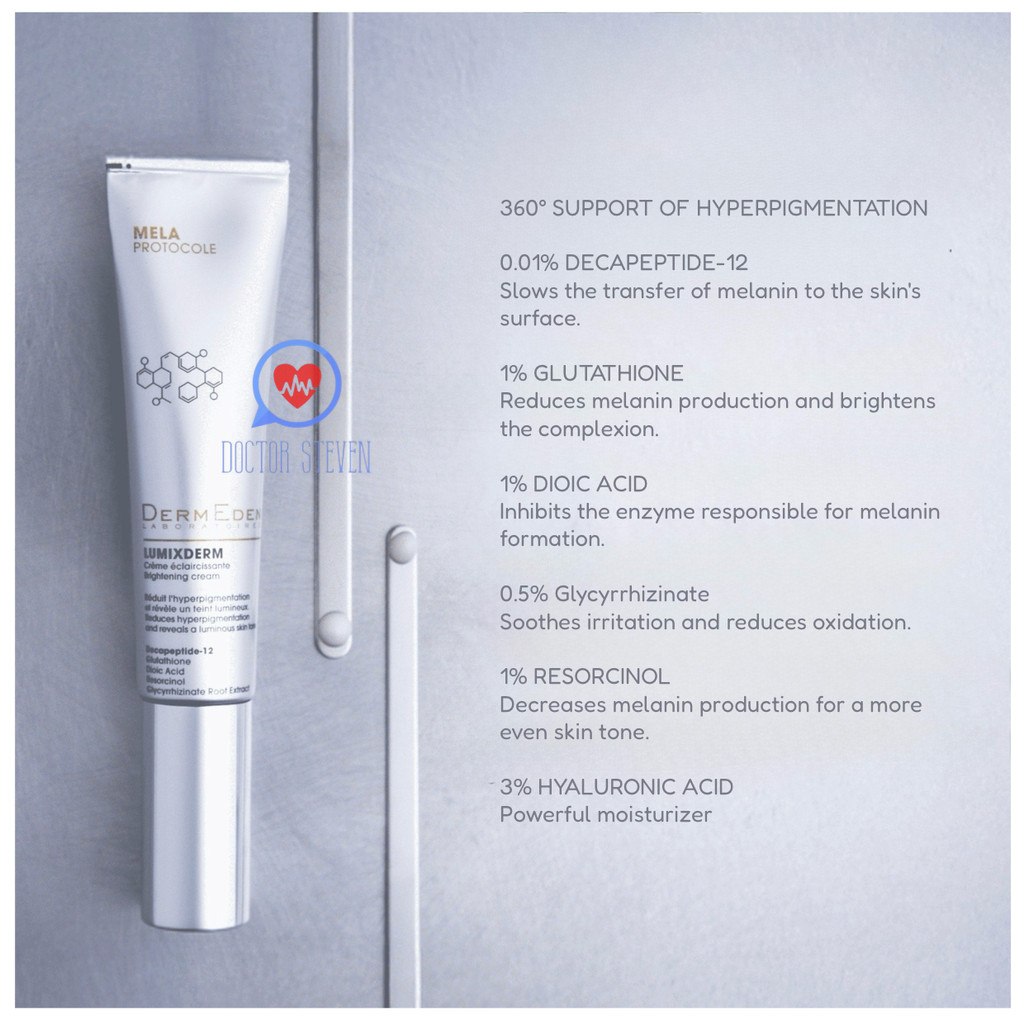 Dermeden Lumixderm Brightening Cream Mela Protocole 40ml l Melasma