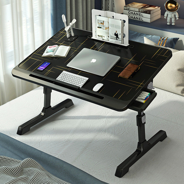 meja meja gaming meja belajar Foldable Lift Bed Small Table Home Study ...