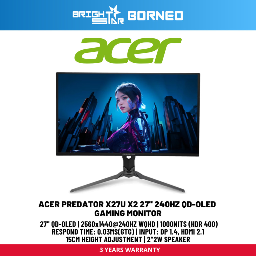 ACER Predator X27u X2 27