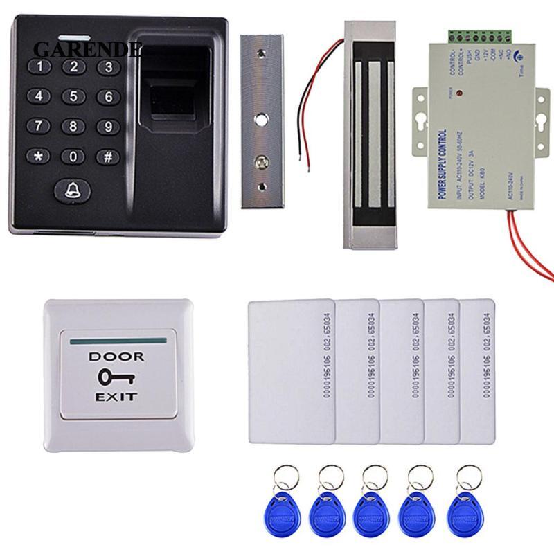 Garende Fingerprint RFID card Access Control System Kit Electric ...