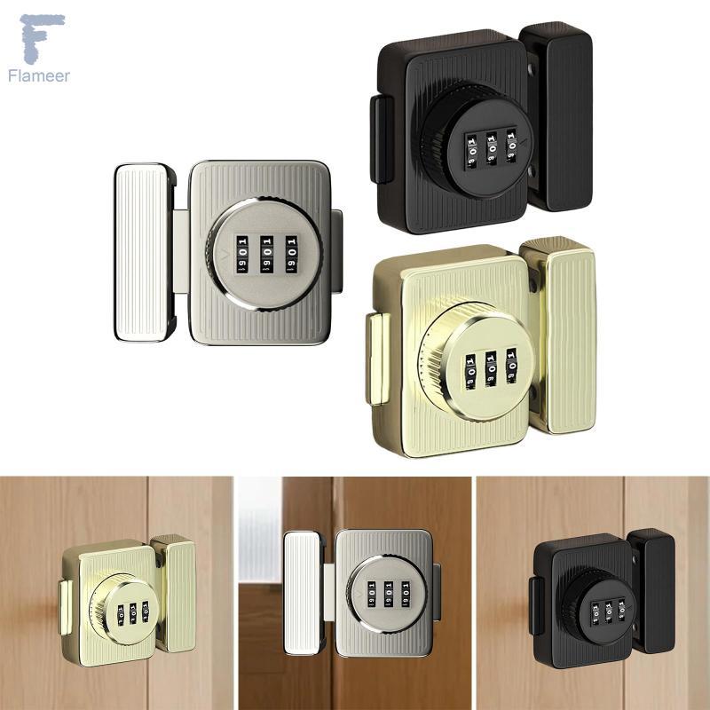 Flameer Keyless Combination Lock Door Security Latch Shed Password ...