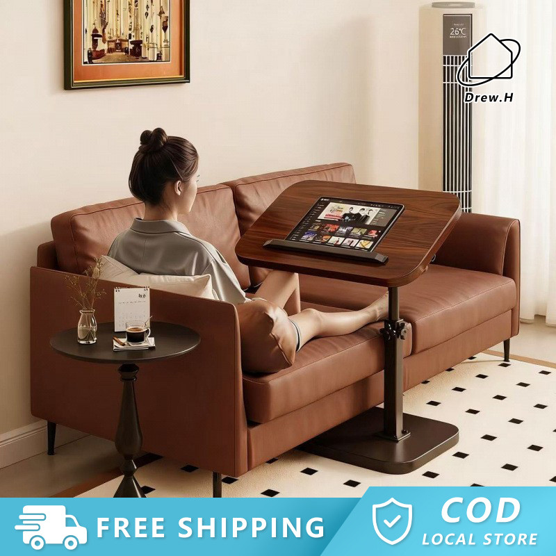 【Ready stock】Side Table Lifting Table Adjustable Laptop Table Coffee ...