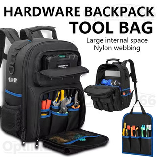 Heavy-Duty Electrician Tool Backpack | Professional Work Organizer with ...