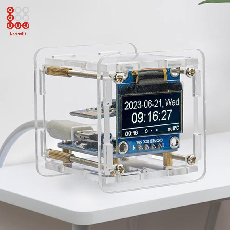Lovoski DIY Digital Clock Kit DIY Alarm Clock ESP8266 Professional ...