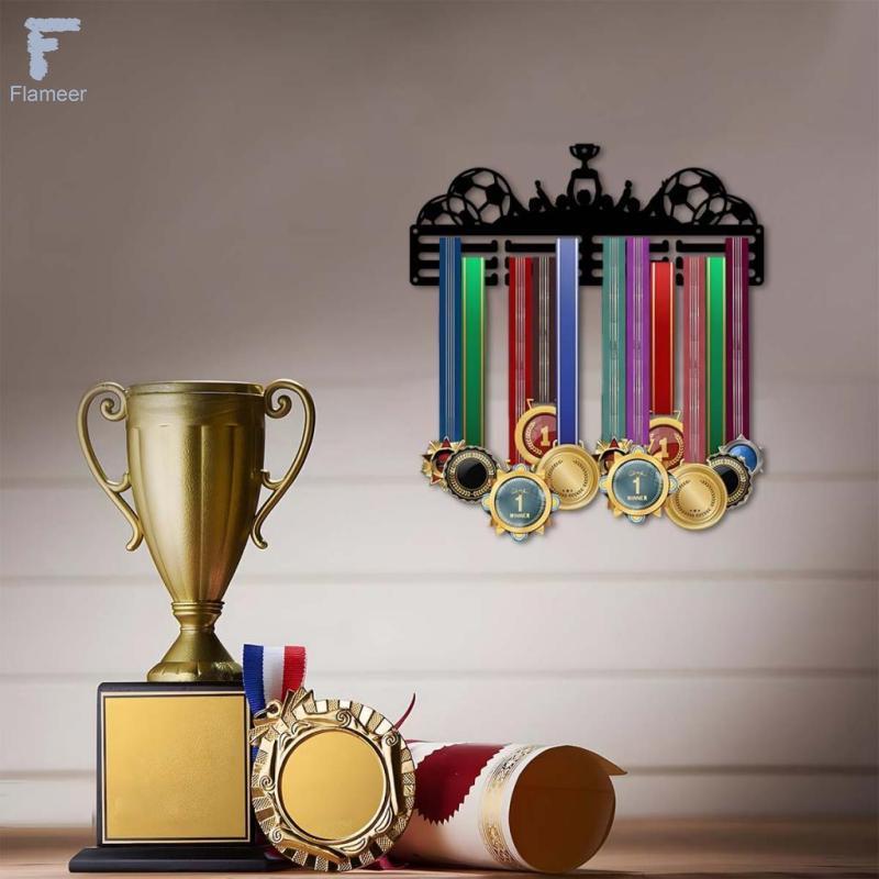 Flameer Medals Display Hanger, Iron Sturdy Sport Awards Rack Medal Rack ...
