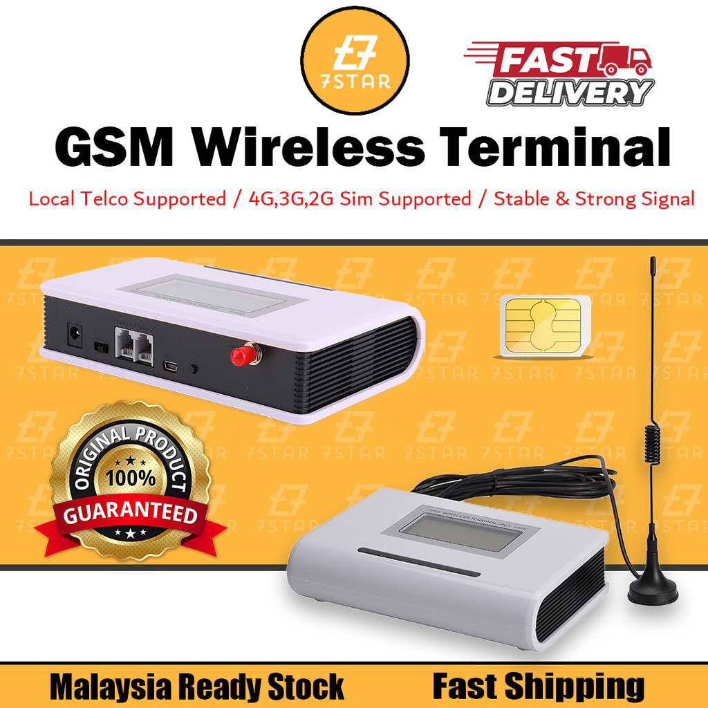 7star GSM Fixed Wireless Terminal Router 850/900/1800/1900mhz with LCD ...