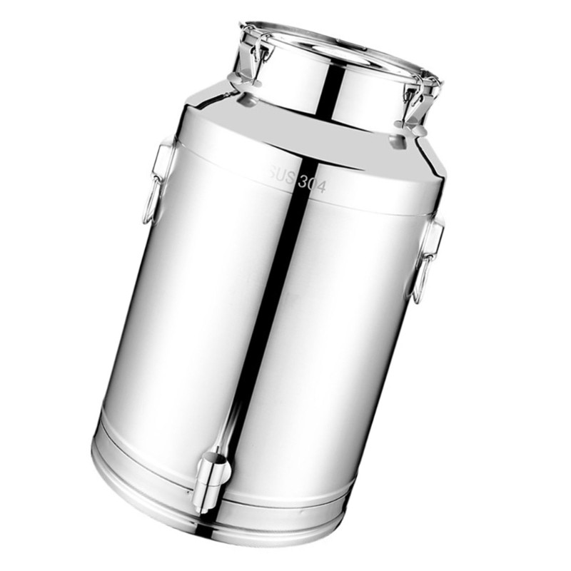 SA Grade 304 Metal 5L Liquid Holder With Bottom Spigot Rustless Oil ...