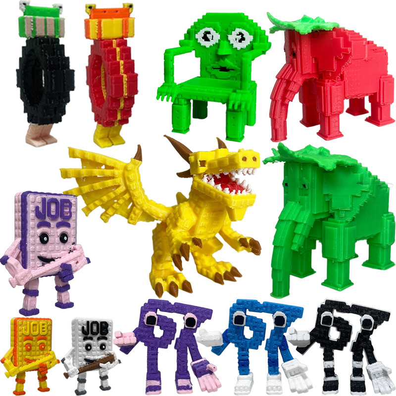 Steal A Brainrot Action Figure Roblox Toys 67 Strawberry Elephant Chair ...