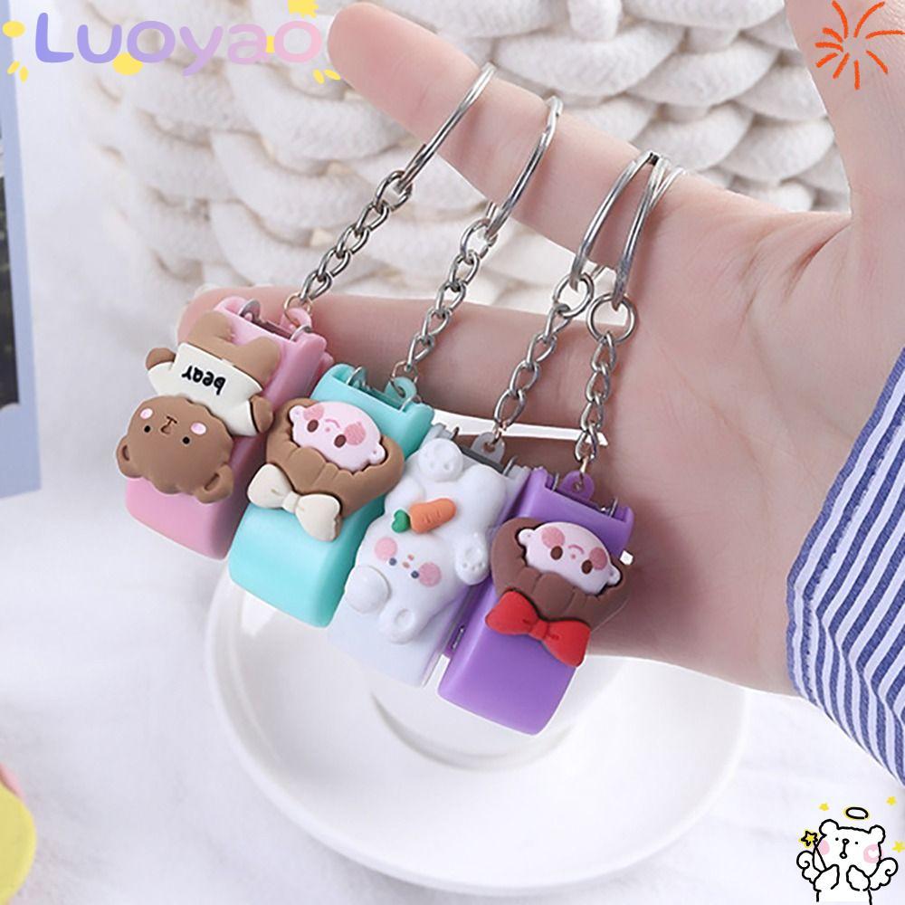 LUOYAO1 Mini Stapler, School Office Supplies Mini Stapler Keychain ...