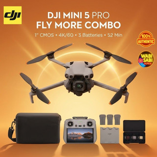 DJI Mini 5 Pro Fly More Combo (DJI RC 2) 4K Drone with 1'' CMOS ...