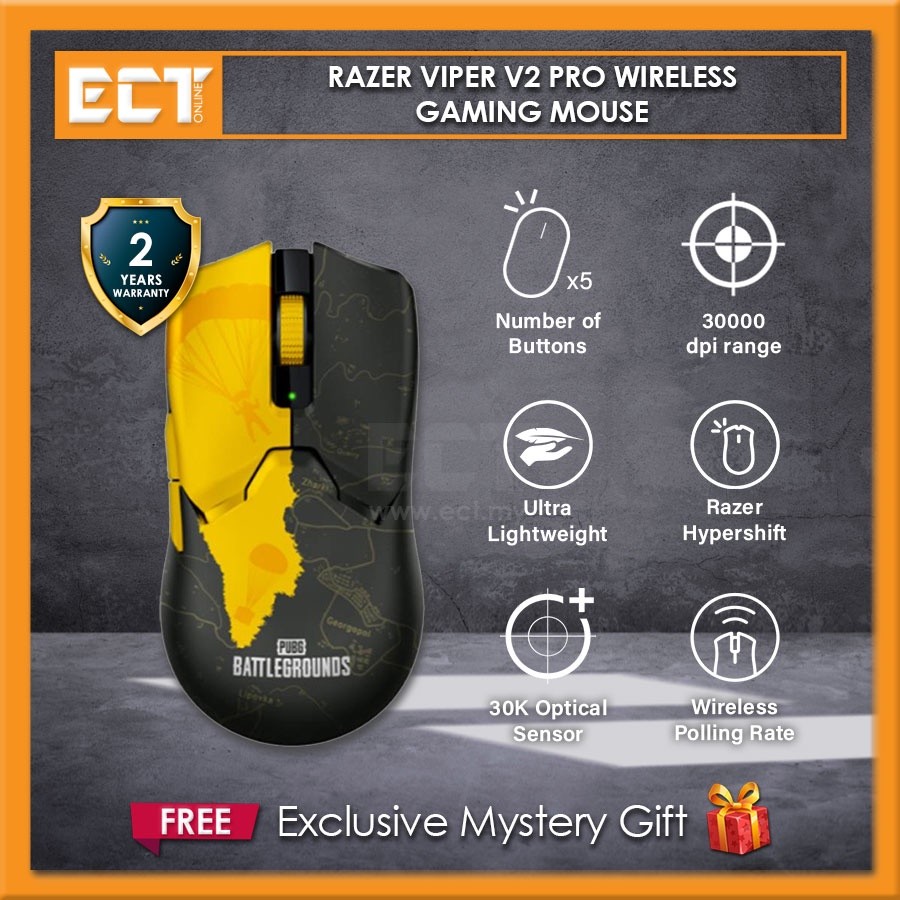 Razer Viper V2 Pro Wireless Gaming Mouse (RZ01-04390600-R3M1) | Shopee ...