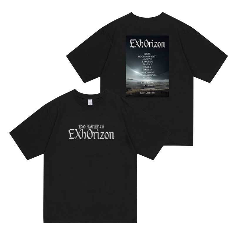 2026 EXO PLANET # 6 EXHOrizon TOUR Merch Cotton T-shirt Unisex