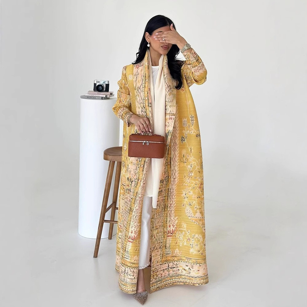 Foreign Trade Middle East Robe Dress - Elegant Long Coat Suitable for ...