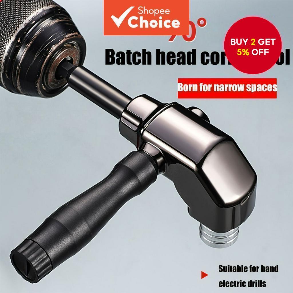 90 Degree Screwdriver Bit Adapter – Angled Tool for Tight Corners and ...