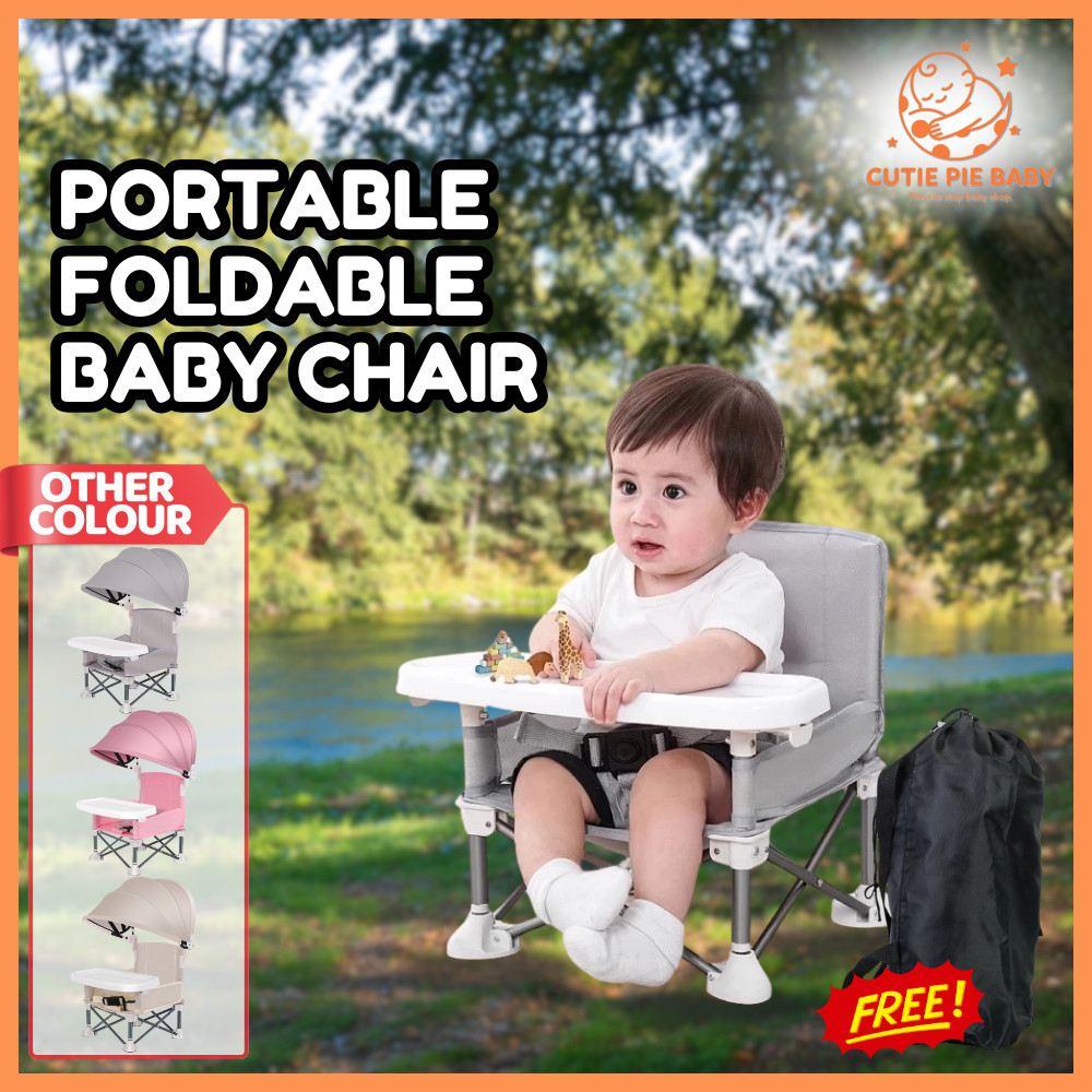 Foldable Portable Lightweight Kid Dining Chair Multi-functional Baby ...