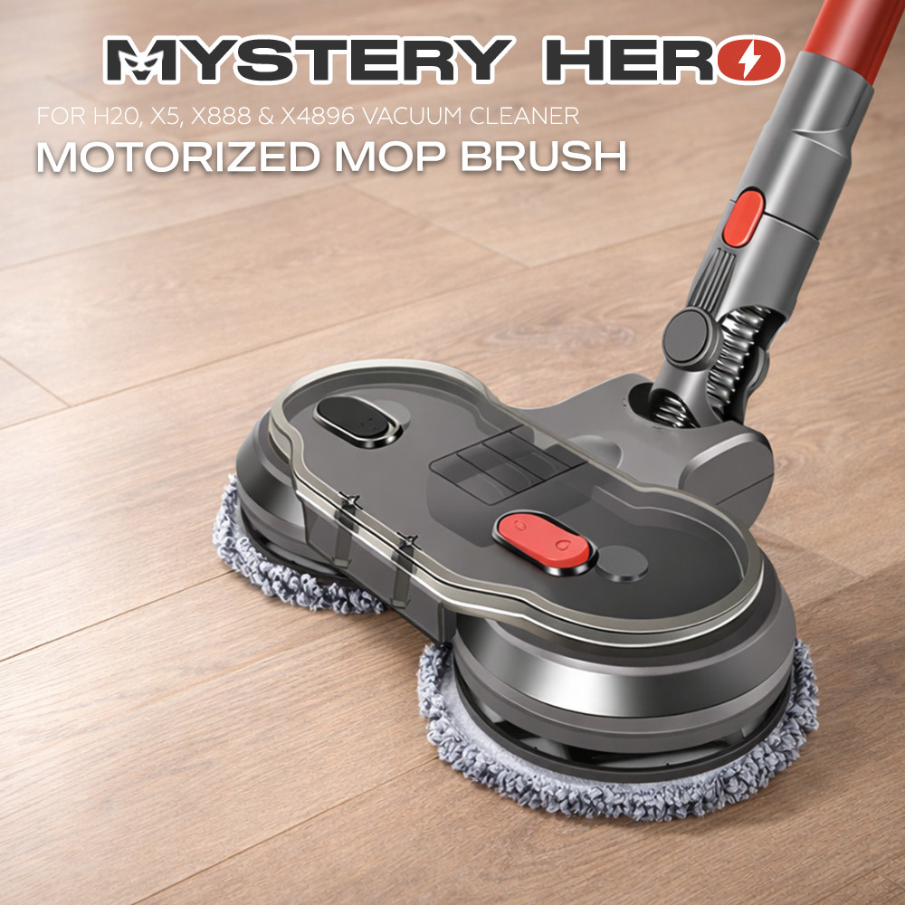 MysteryHero Motorized Mop Brush for H20, X5, X888 & X4896 Vacuum ...