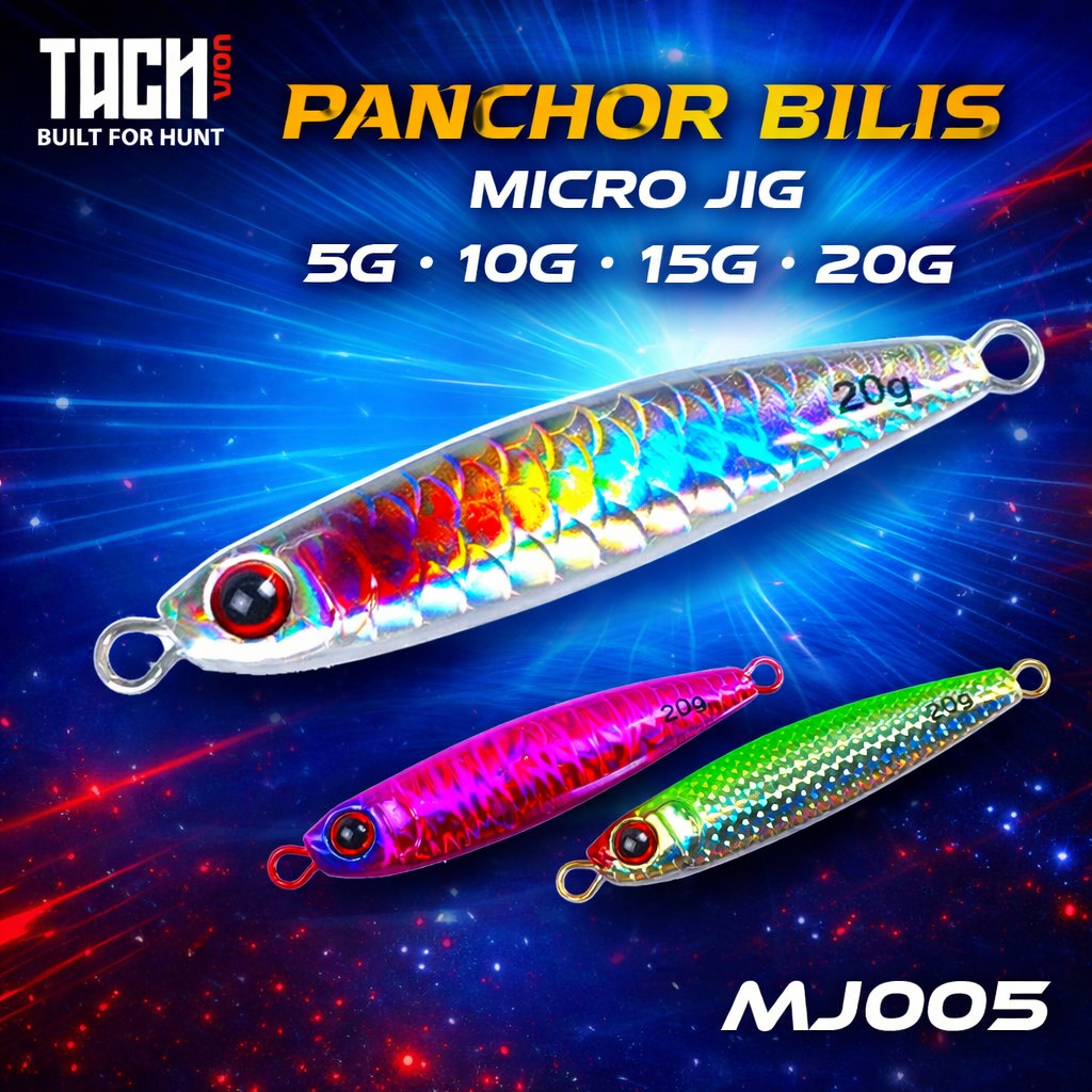 【MRT】MJ005 Mikro Logam Jig 5g/10g/15g/20g Micro Jig Metal Jig Pancing ...