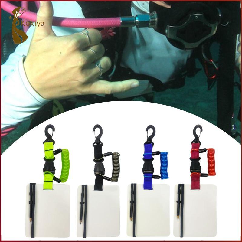 [kokiya] Diving Writing Board Scuba Notepad with Clip And Pencil ...