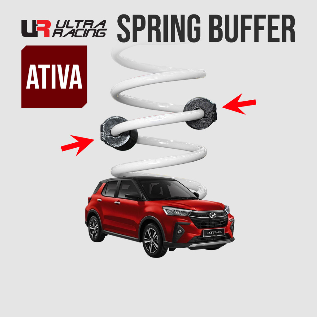 Ultra Racing UR Spring Buffer Ativa UR Buffer Spring Coil Spring Rubber ...