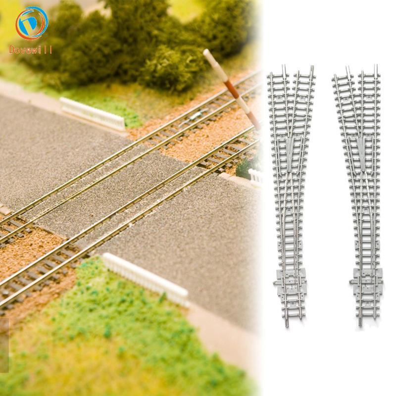 [Dovewill] Model Train, Switch, Track, N Scale, White Copper, Realistic ...