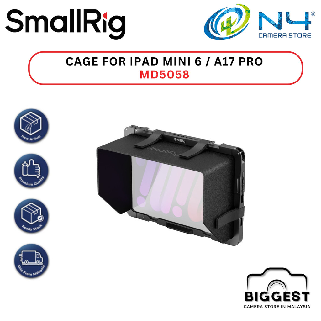 SmallRig Cage for Ipad Mini 6 / A17 Pro [MD5058] | Shopee Malaysia