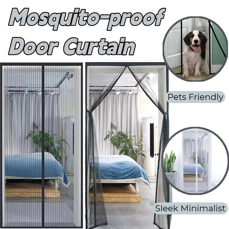 Magnetic Anti Mosquito Insect Door Curtain Automatic Closing Door ...