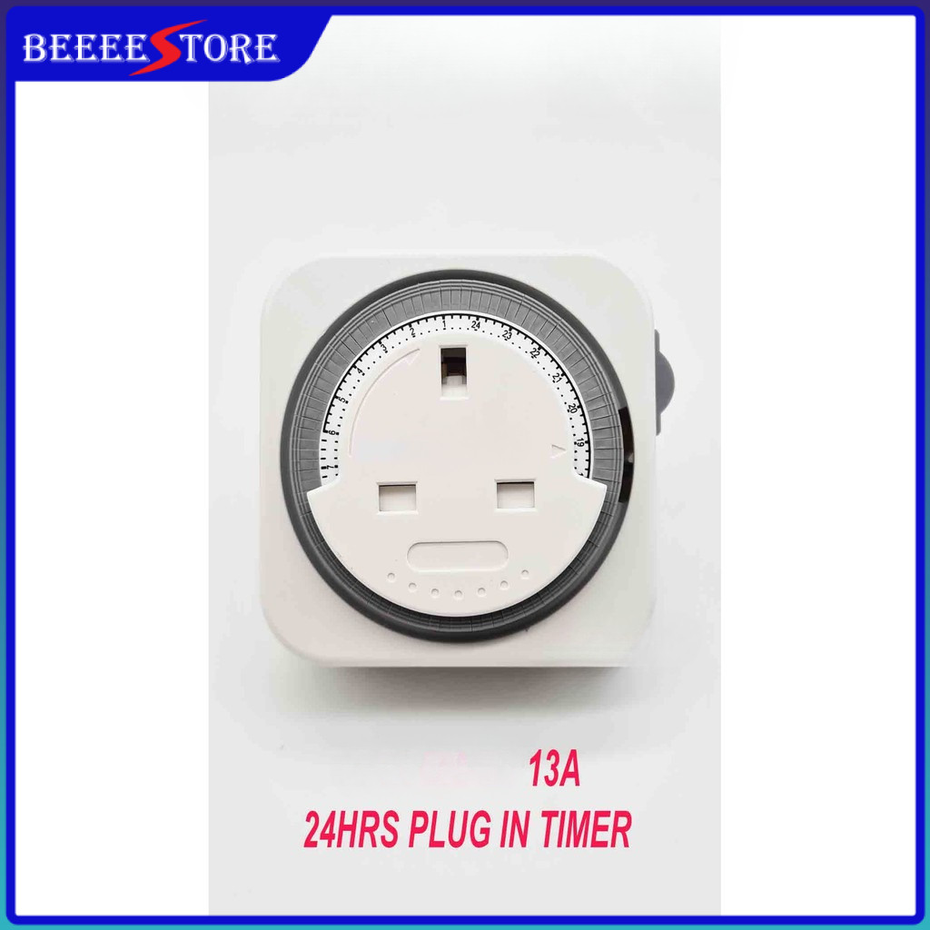13A 24HRS PLUG IN TIMER | Shopee Malaysia