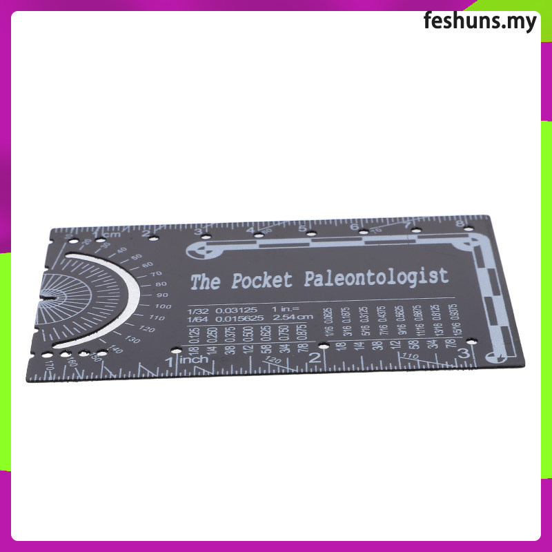 Pocket Engineering Ruler Compass Protractor Engineer's Scale Compact ...