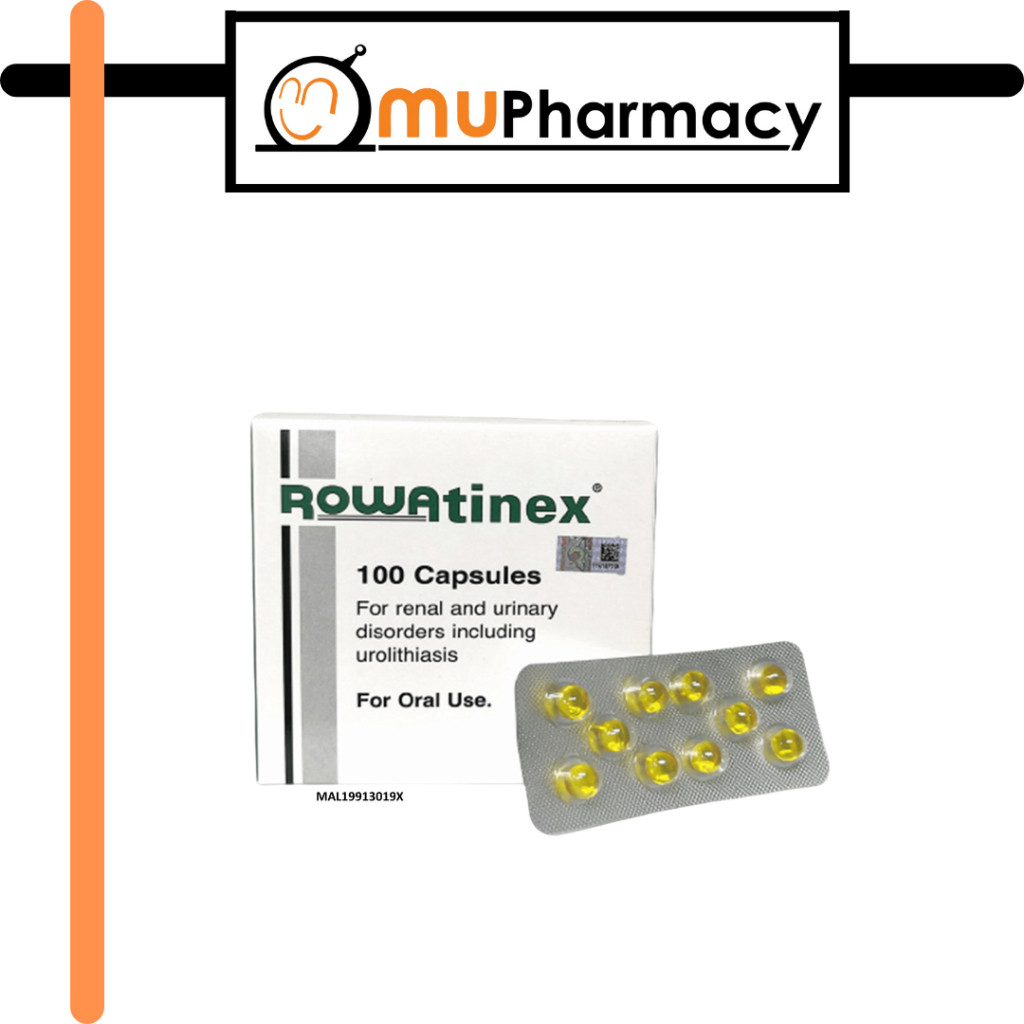 Rowatinex Capsules Box of 100s | For Renal and Urinary Disorder ...
