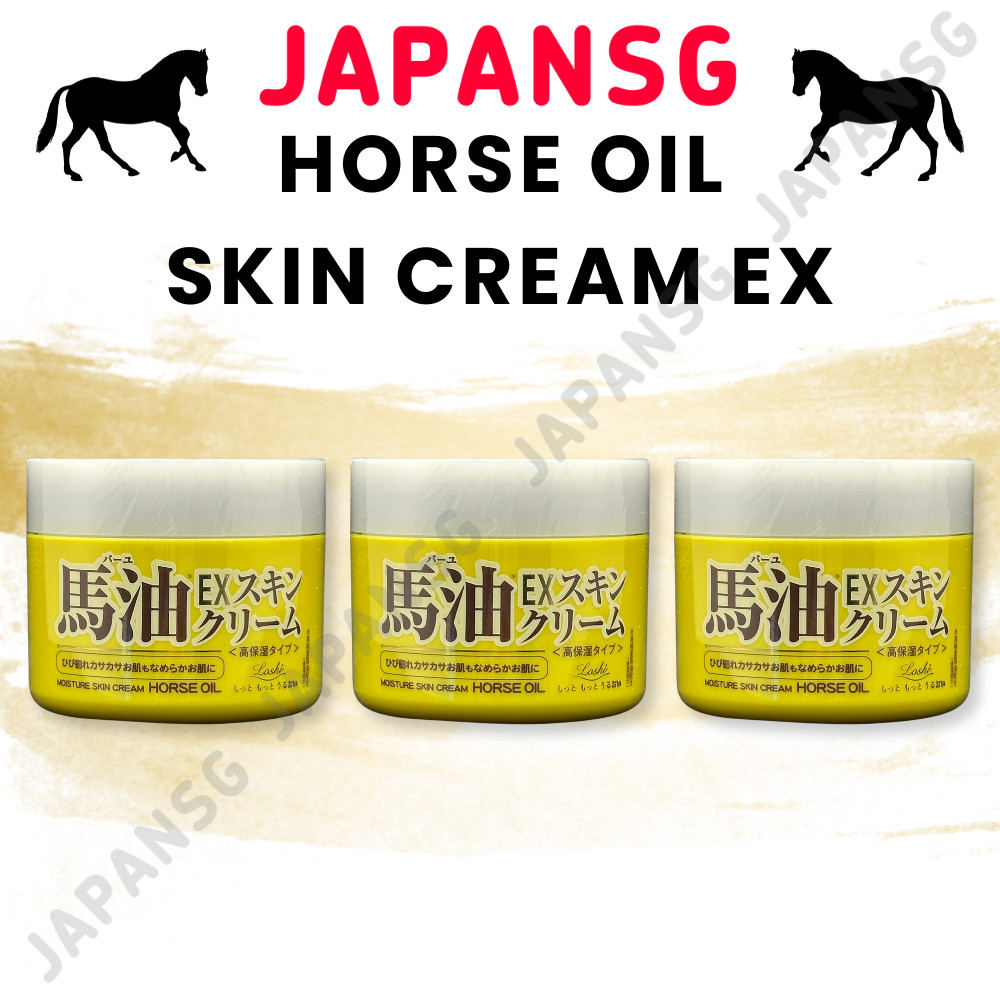 Loshi Horse Oil Moisture Skin Cream EX 100g | Shopee Malaysia