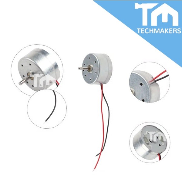 RF-300CA RC-300 DC 3V 5V 6V 10300RPM Mini 24mm Round Electric Motor