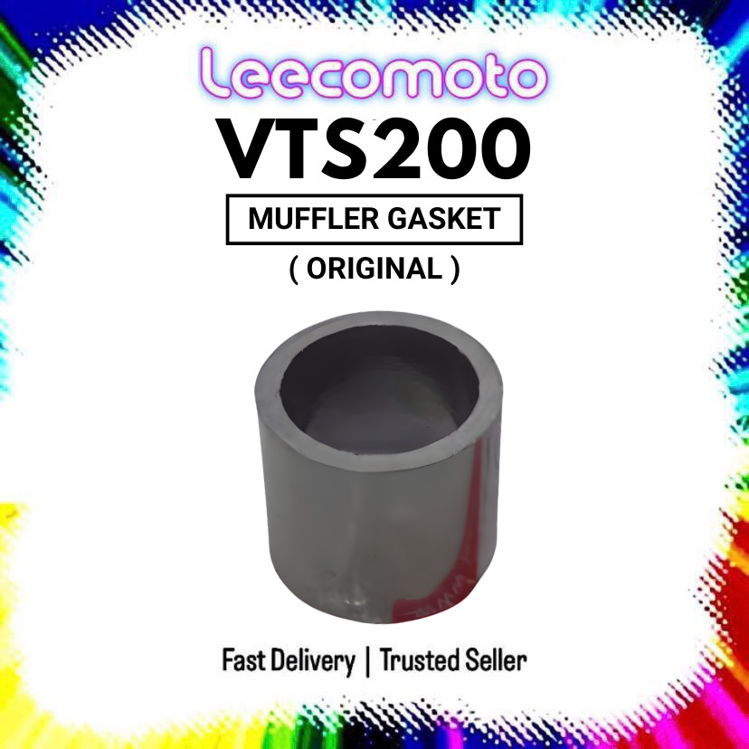 100% ORIGINAL SYM VTS200 VTS 200 MUFFLER GASKET ASSY EXHAUST EKZOS ...