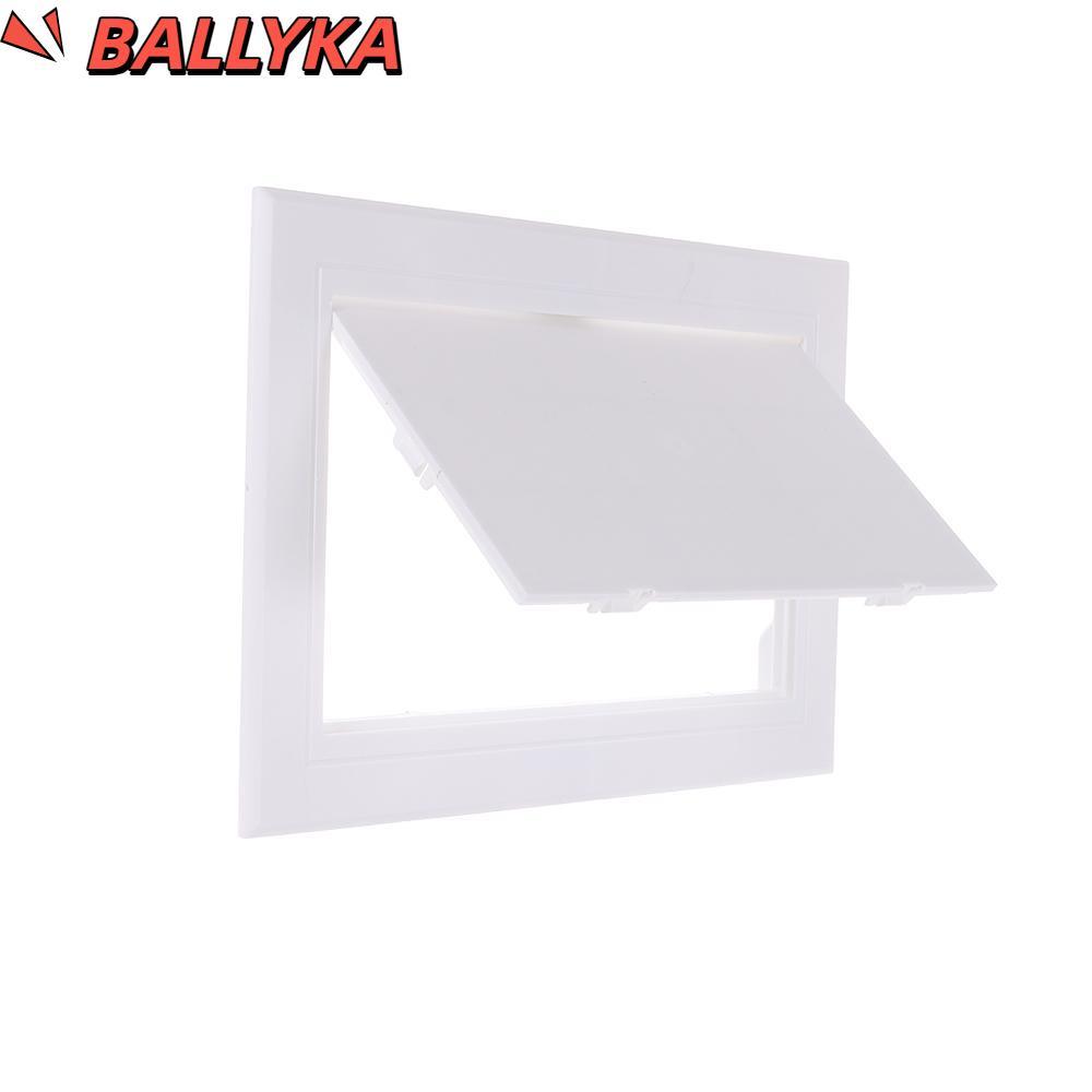 BALLYKA Access Panel Door, Plastic White Opening Flap Cover Plate, Box ...