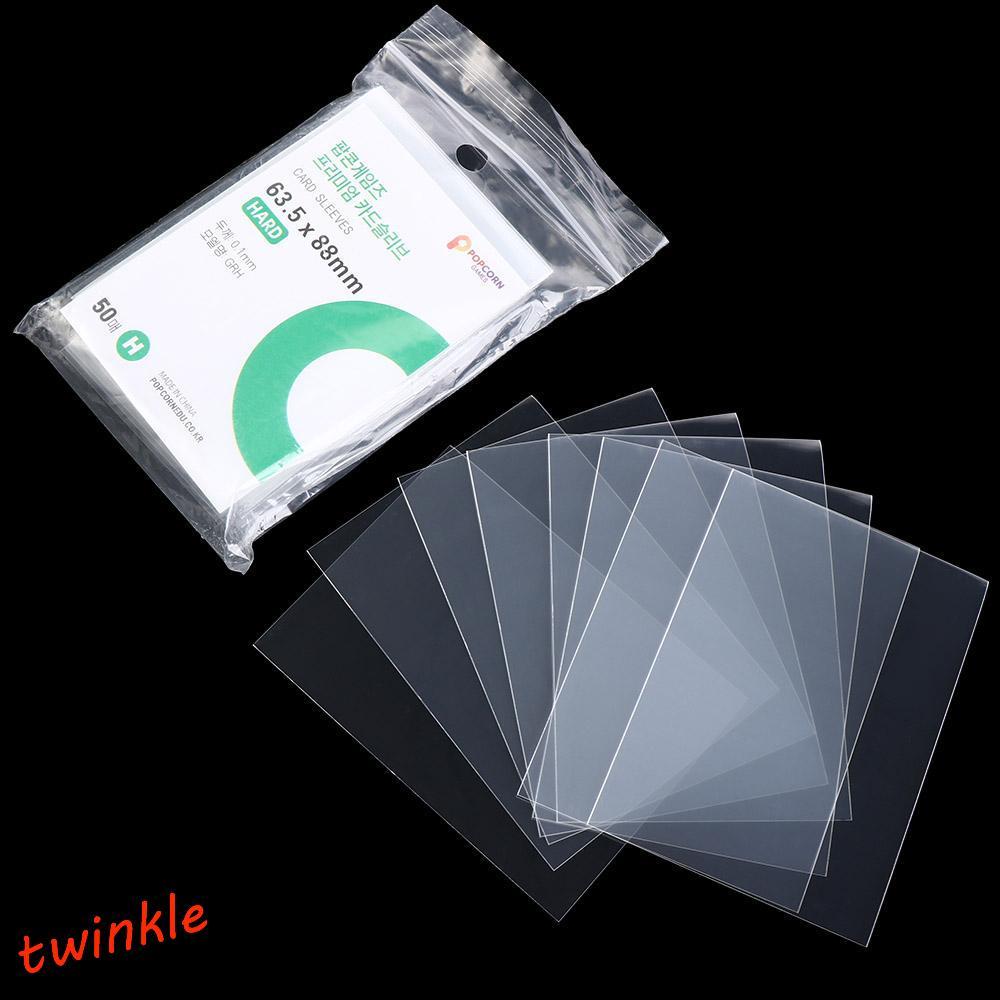 TWINKLE1 Korea Card Sleeves, Acid Free Anti-scratch Clear Photo Card Sleeve,  HD Game FootBall Card Holder Cpp Ultra-thin Wear-resistant Film Card Set  Fans | Shopee Malaysia