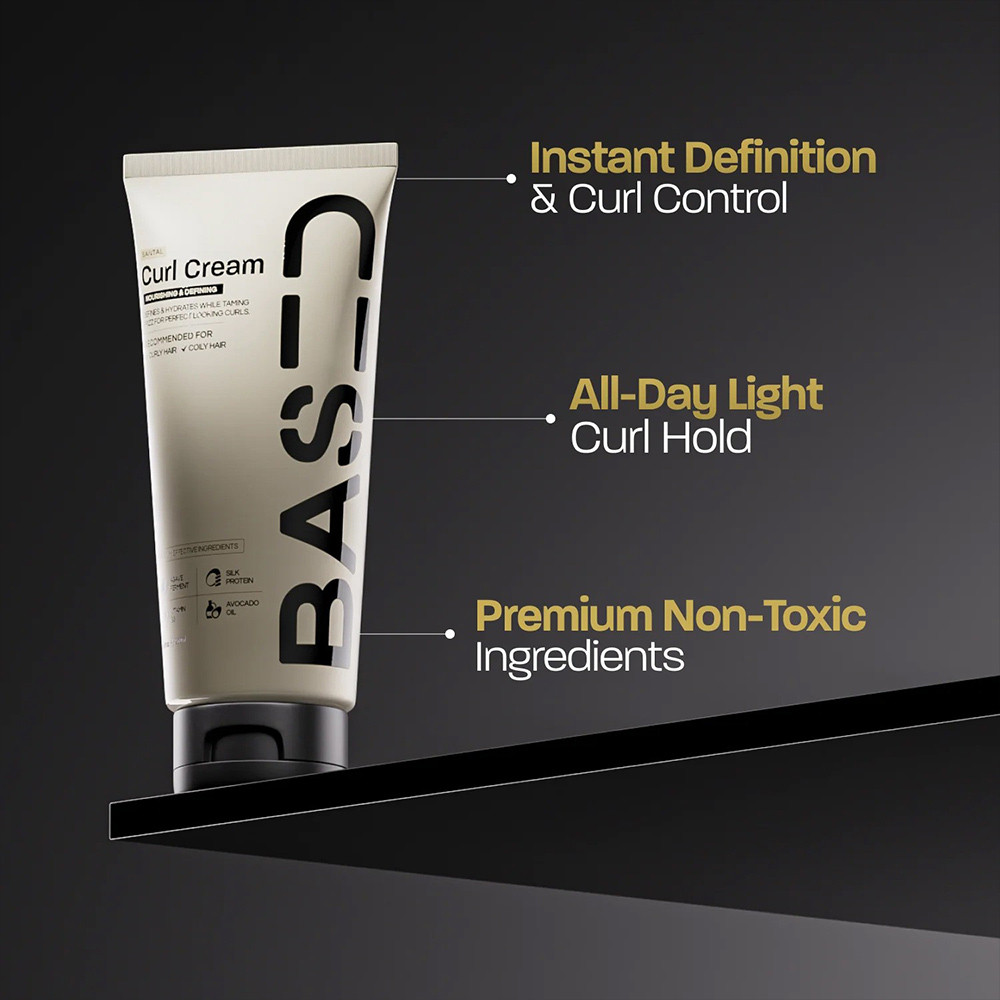 BASED Curl Cream Instant Definition & Hydration | Shopee Malaysia