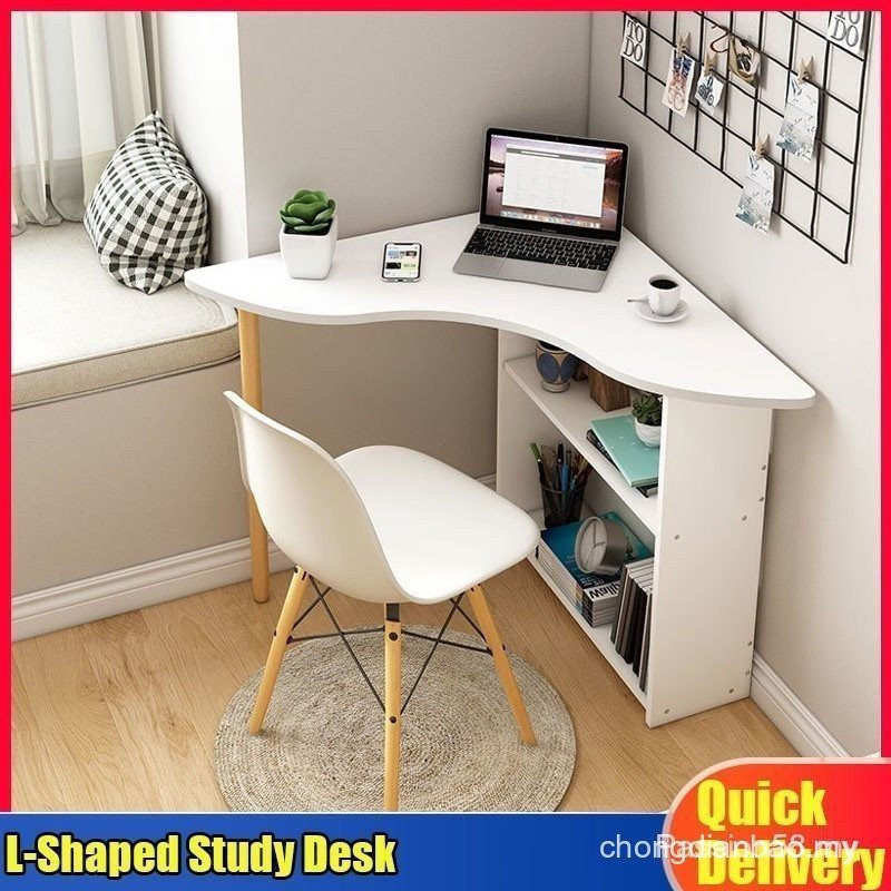 Free shipping Study Table with Book Shelf, Study Table with Drawer, L ...