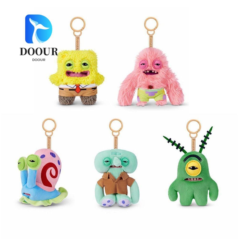 DOOUR Spongebob Keychain, Funny Teeth Catoon Anime Patrick Star Plush ...