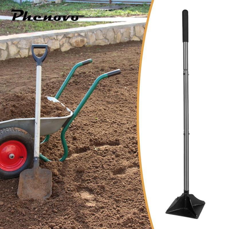 [Phenovo] Compactor Hand Tool Metal Rammer Hand Rammer with Non-slip ...