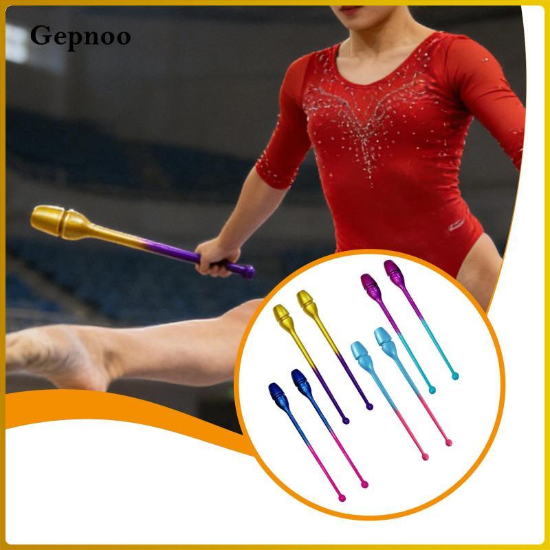 Gepnoo 2x Connectable Rhythmic Gymnastics Sticks, 45 Cm, Dance Props ...