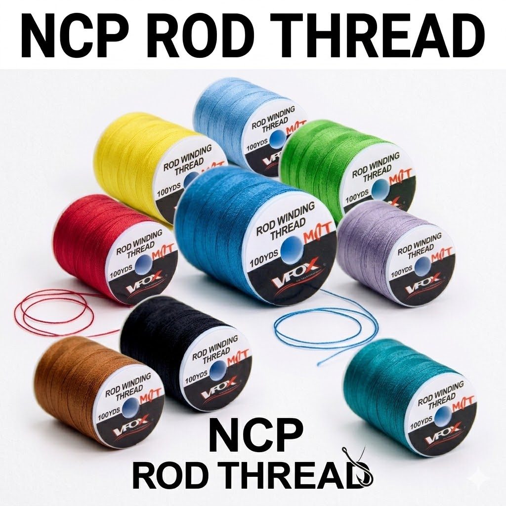 VFOX NCP Rod Thread PacBay Rod Building Custom Rod Winding Fishing Rod ...