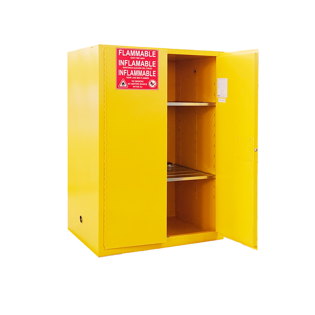 Flammable Safety Cabinet 90 GAL Yellow | Shopee Malaysia