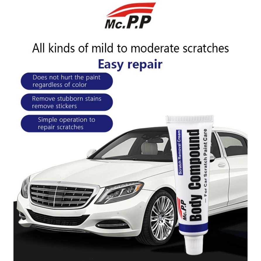 MC.P.P Car Scratch Remover Body Compound Scratch Repair Agent Car ...