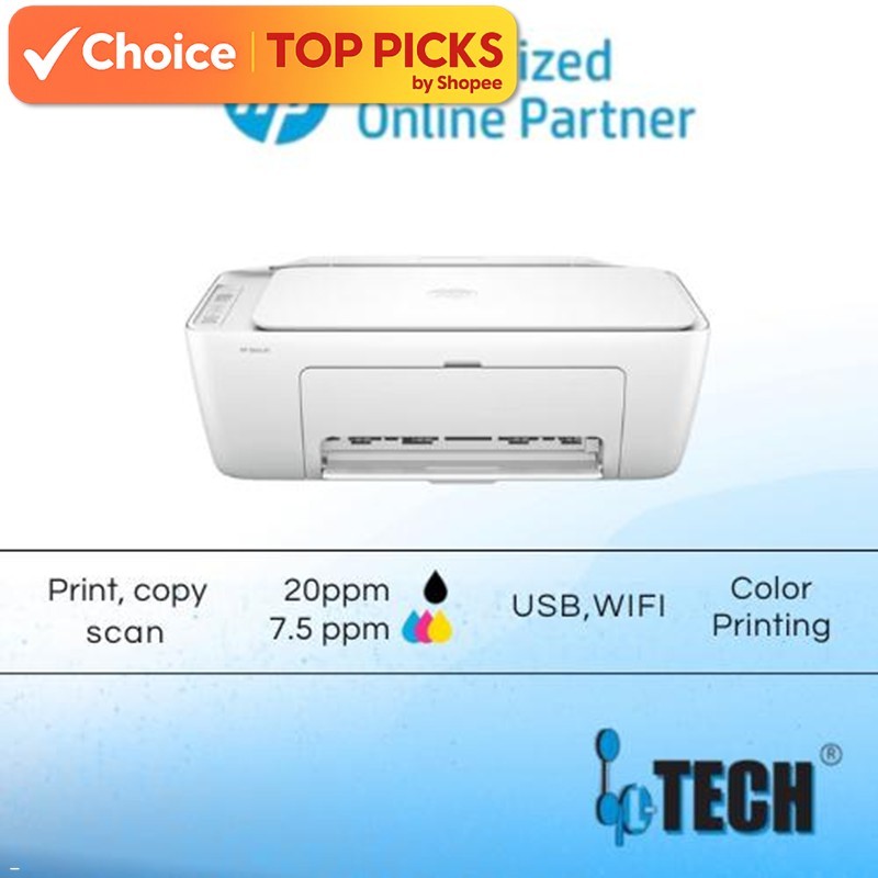 HP 2875 Deskjet Ink Advantage Wireless Printer - Print Scan Copy Ink ...