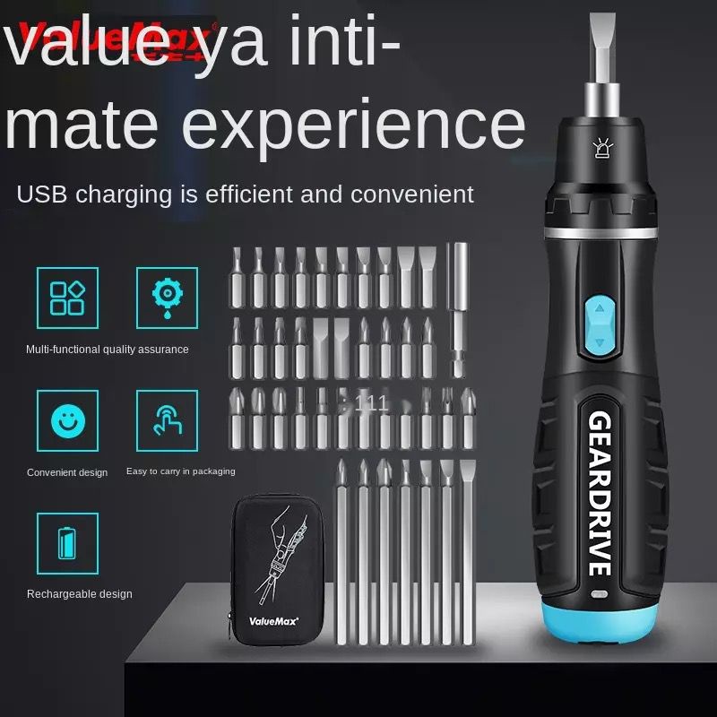 ValueMax 126-Piece Magnetic Screwdriver Set – Rack Organizer, Chrome Vanadium