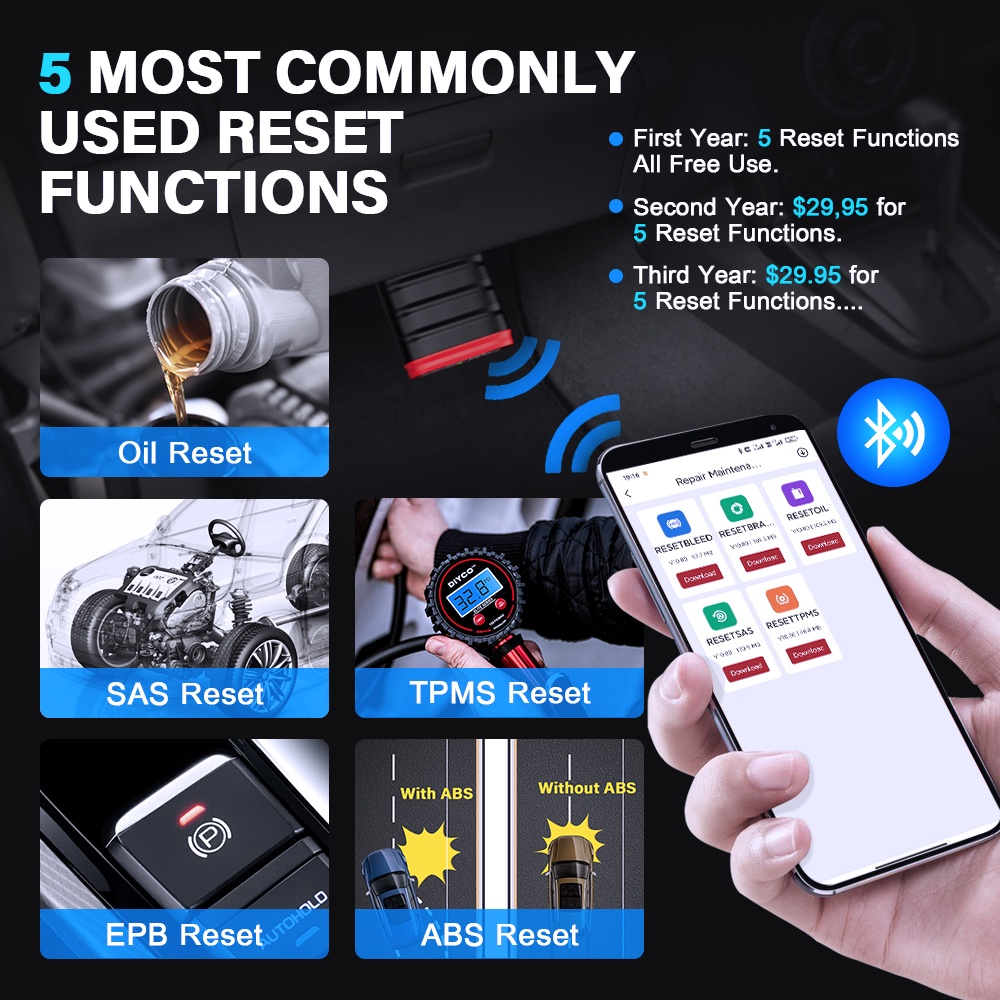 THINKCAR Scanmate OBD2 Generic Bluetooth OBDII Scanner